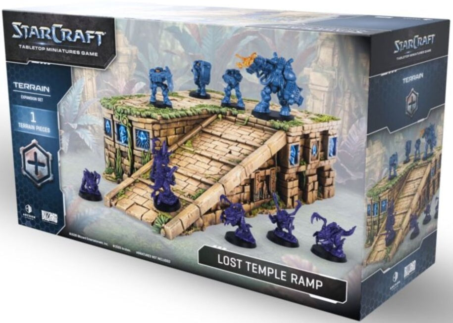 Starcraft Miniatures Games Lost Temple Ramp Terrain Expansion Set