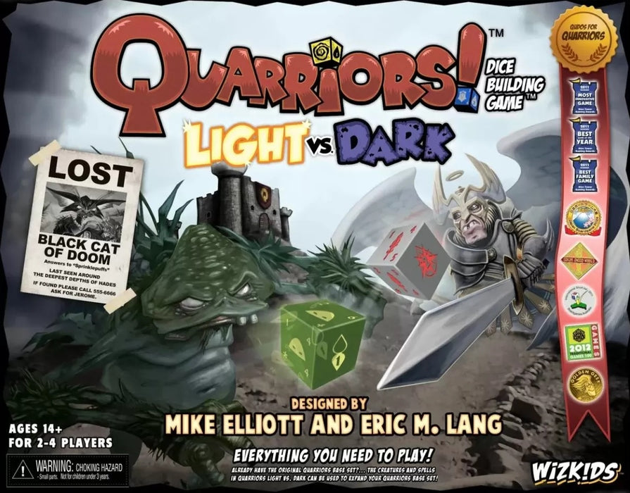 Quarriors Light vs Dark Dice Building Game