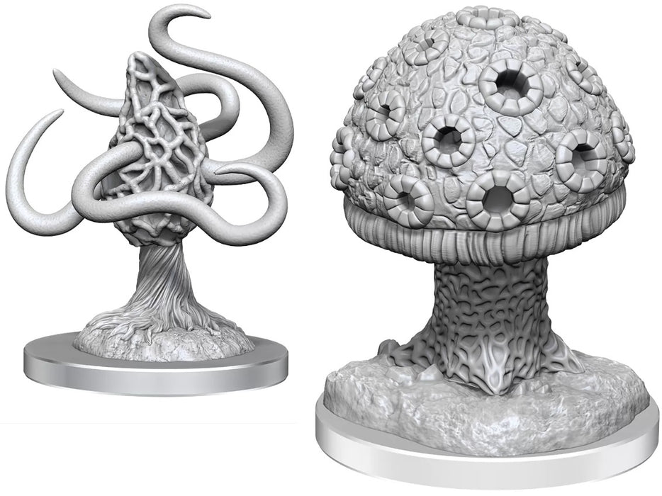D&D Nolzurs Marvelous Unpainted Miniatures Shrieker & Violet Fungus