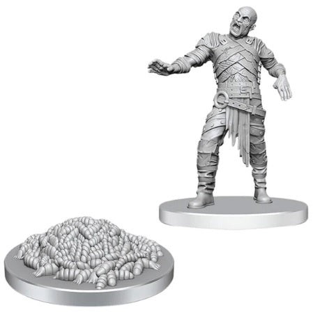 D&D Nolzur's Marvelous Miniatures Swarm of Rot Grubs & Rot Grub Victim