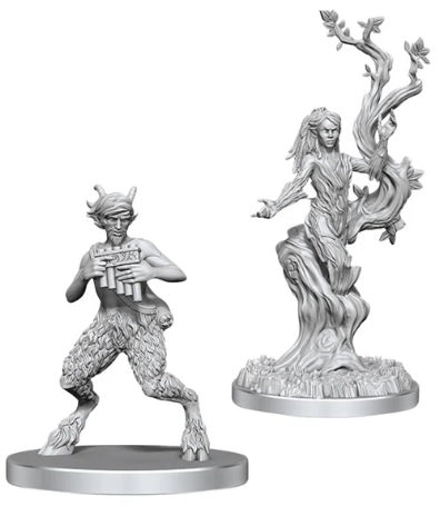 D&D Nolzur's Marvelous Miniatures: Satyr & Dryad