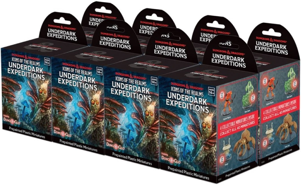 D&D Icons of the Realms Underdark Expeditions Booster Brick
