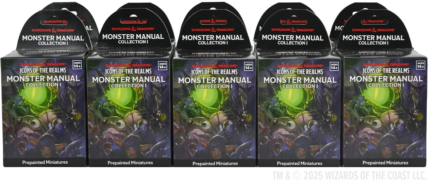 D&D Icons of the Realms Monster Manual Collection 1 Booster Brick