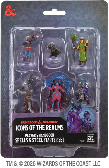 D&D Icons of the Realms Player's Handbook Starter Set Spells & Steel