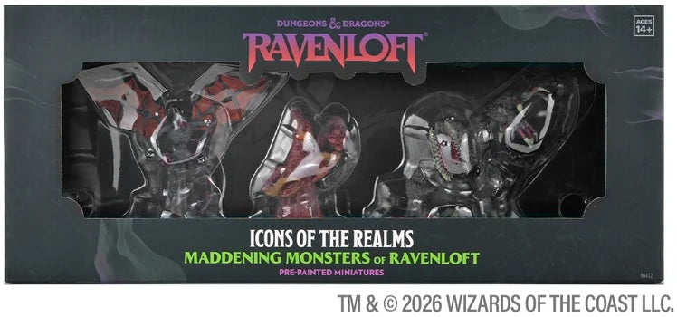 D&D Icons of the Realms: Maddening Monsters of Ravenloft