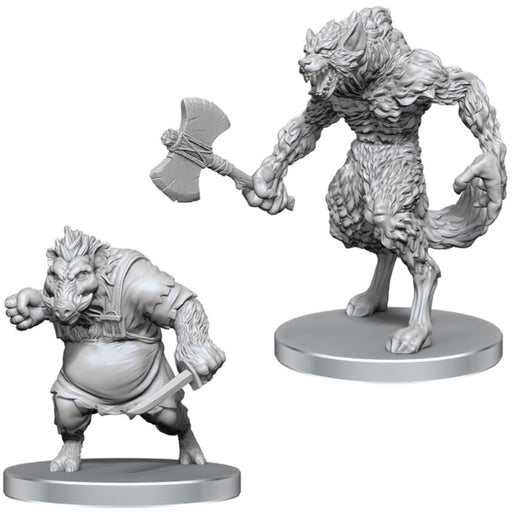 Pathfinder Battles Deep Cuts Werewolf & Wereboar