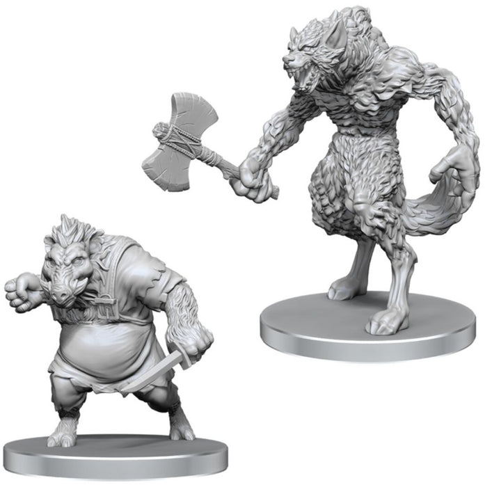Pathfinder Battles Deep Cuts Werewolf & Wereboar