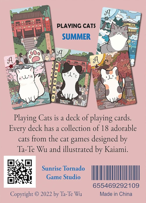 Playing Cats - Summer