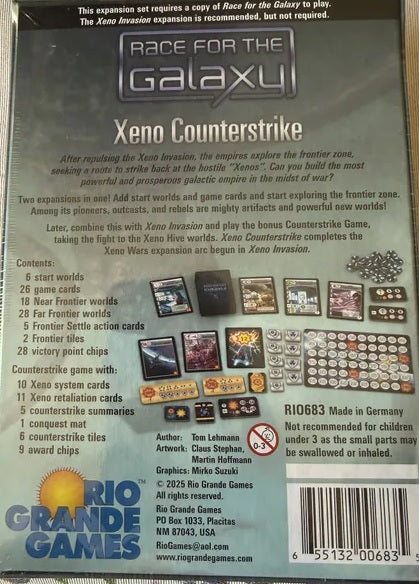 Race for the Galaxy Xeno Counterstrike