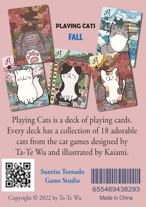 Playing Cats Fall