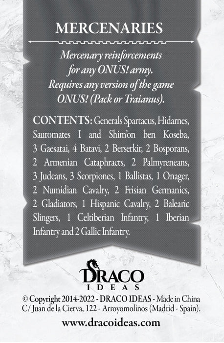 Onus! Army XIII Mercenaries