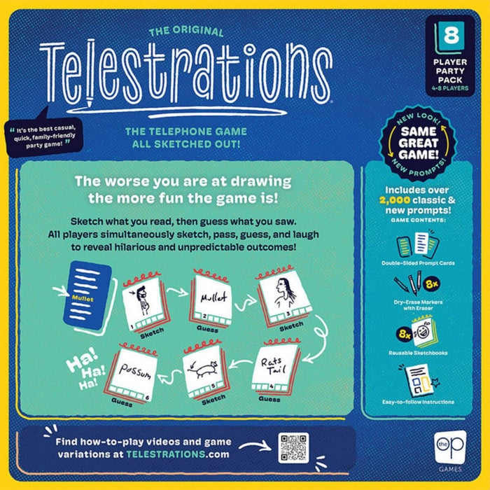 Telestrations 8 Player Original 2025