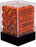 D6 Vortex 12mm d6 Orange/black Dice Block (36 dice)