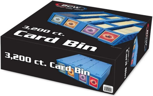 BCW Catalog & Bins Collectible Card Bin 3200 Blue