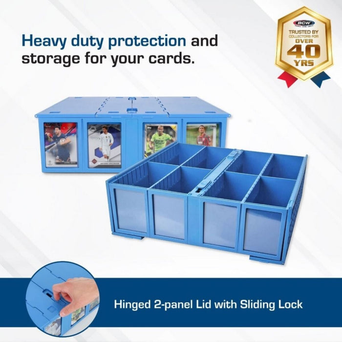 BCW Catalog & Bins Collectible Card Bin 3200 Blue