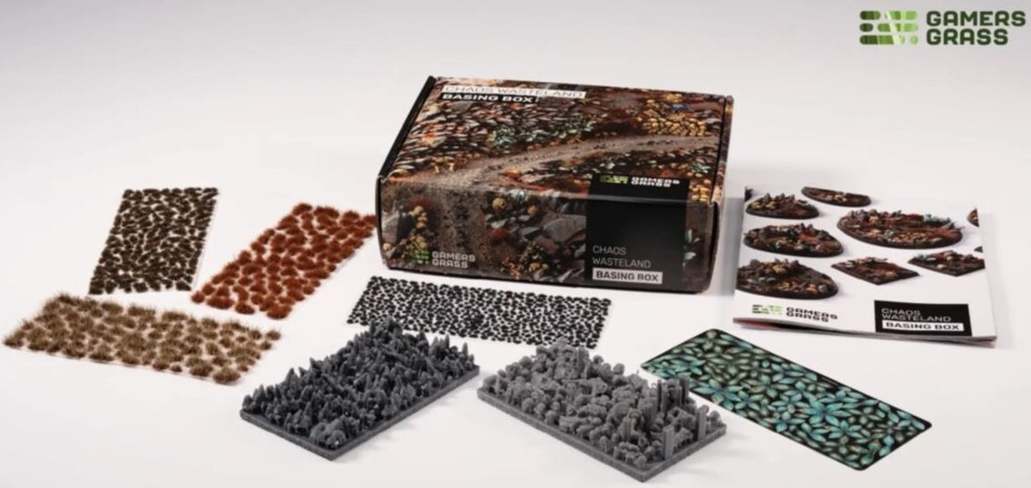 Gamers Grass Boxed Sets Chaos Wasteland Basing Box