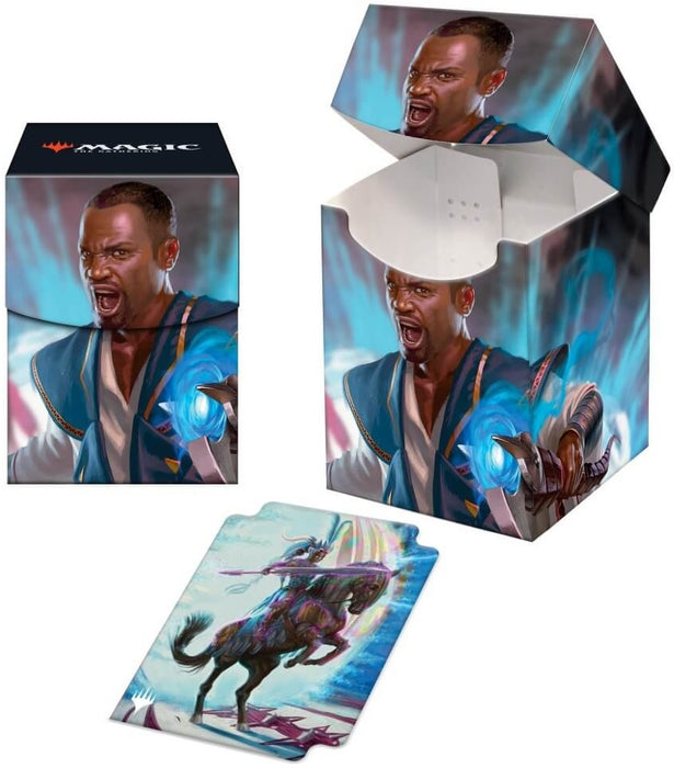 Ultra Pro March of the Machine Teferi Akosa of Zhalfir / Invasion of New Phyrexia 100+ Deck Box for Magic: The Gathering