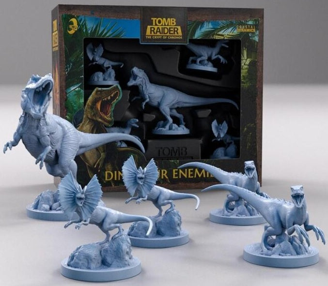 Tomb Raider The Crypt of Chronos Dinosaur Enemies