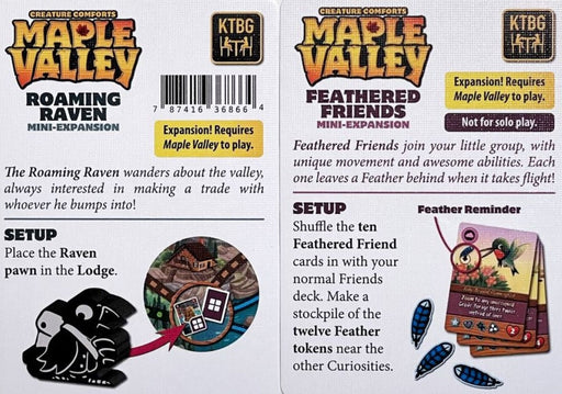 Maple Valley Mini Expansion Roaming Raven and Feathered