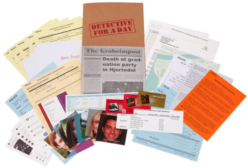 Detective For A Day Murder on the Graduation Party