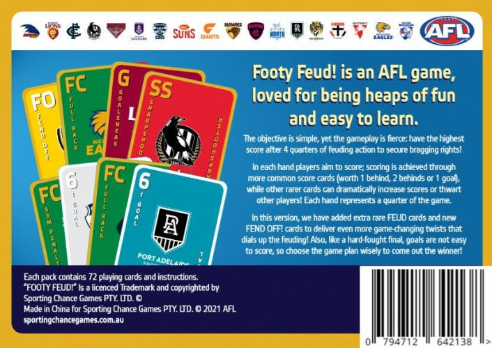 AFL Footy Feud Finals the AFL Party Game