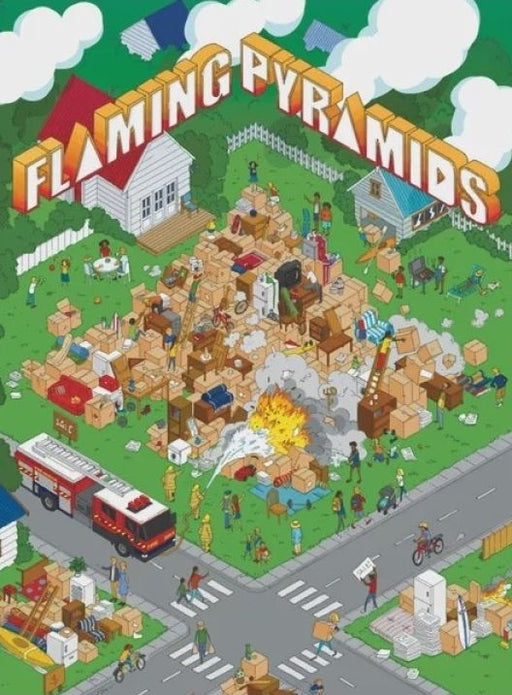 Flaming Pyramids