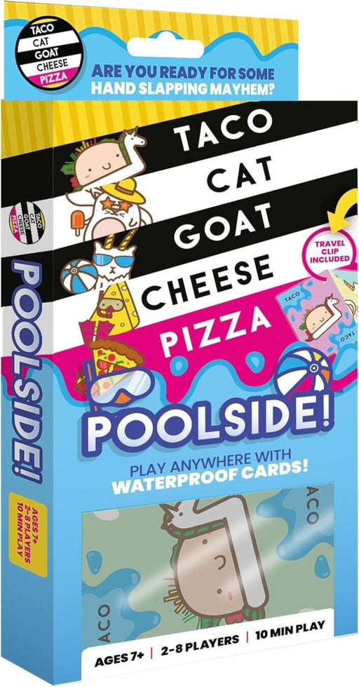 Taco Cat Goat Cheese Pizza Poolside!