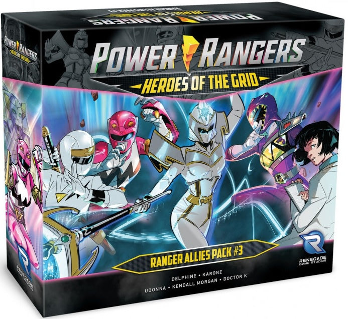 Power Rangers Heroes of the Grid - Ranger Allies Pack 3