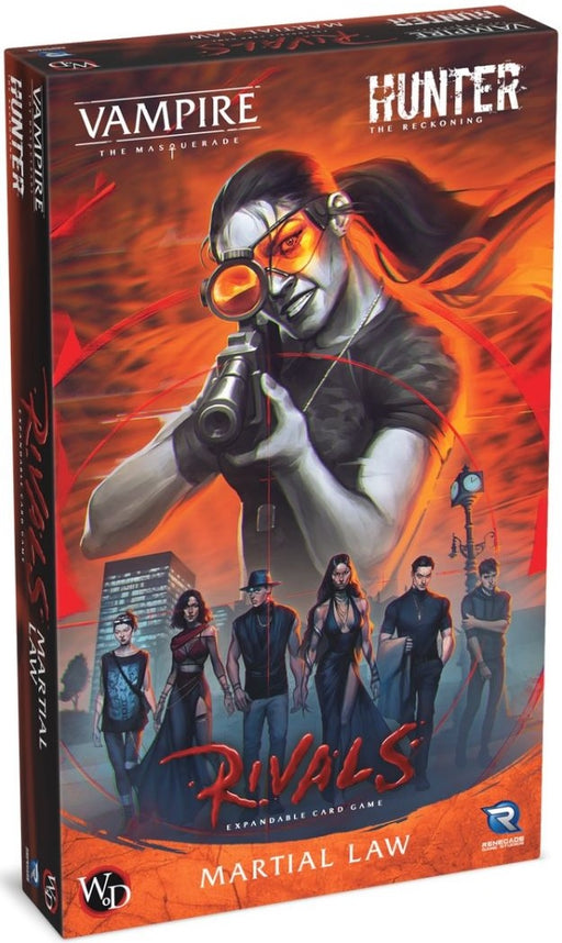 Vampire The Masquerade Rivals Expandable Card Game Martial Law Expansion