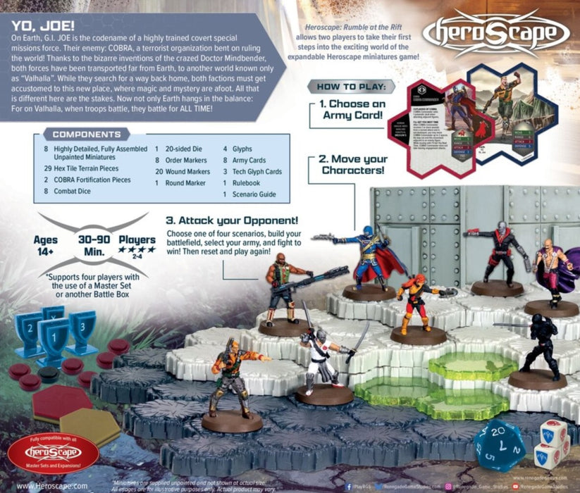 Heroscape G.I. Joe Rumble at the Rift Battle Box