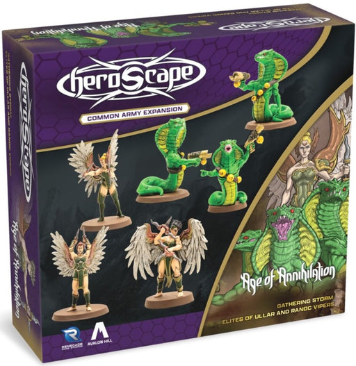Heroscape Elites of Ullar and Ranoc Vipers Army Expansion