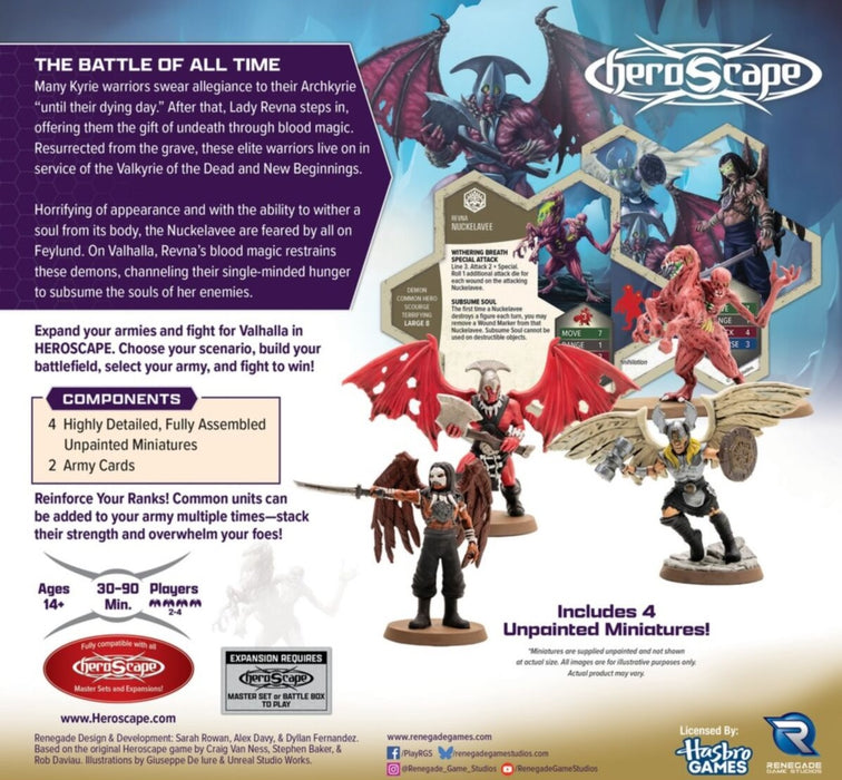 Heroscape Revenants of Revna and Nuckelavee Army Expansion