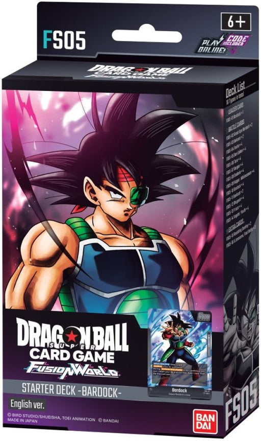 Dragon Ball Super Card Game Fusion World Starter Deck Bardock