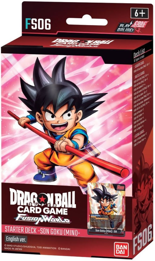 Dragon Ball Super Card Game Fusion World Starter Deck Son Goku (Mini)