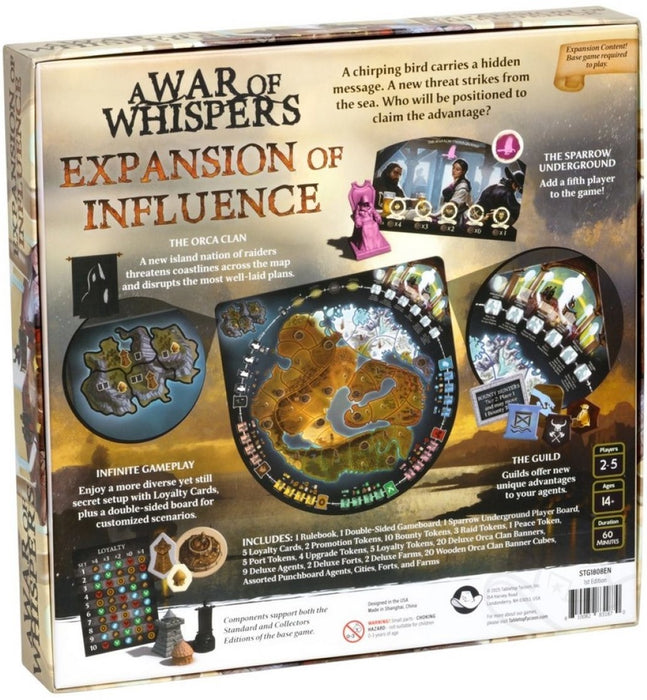 A War of Whispers Expansion of Influence