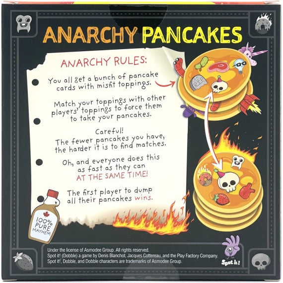 Anarchy Pancakes (By Exploding Kittens)