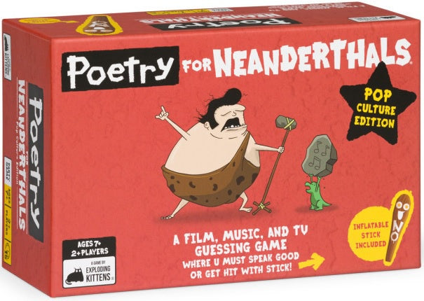 Poetry for Neanderthals Pop Culture Edition (by Exploding Kittens)