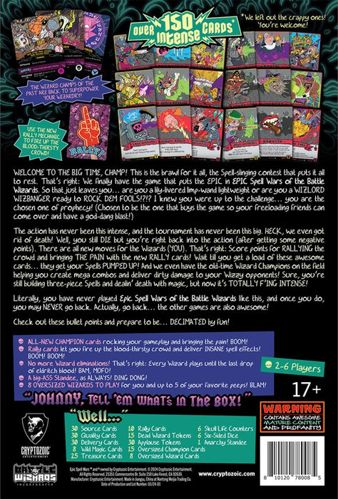 Epic Spell Wars of the Battle Wizards Anarchy at the Arena