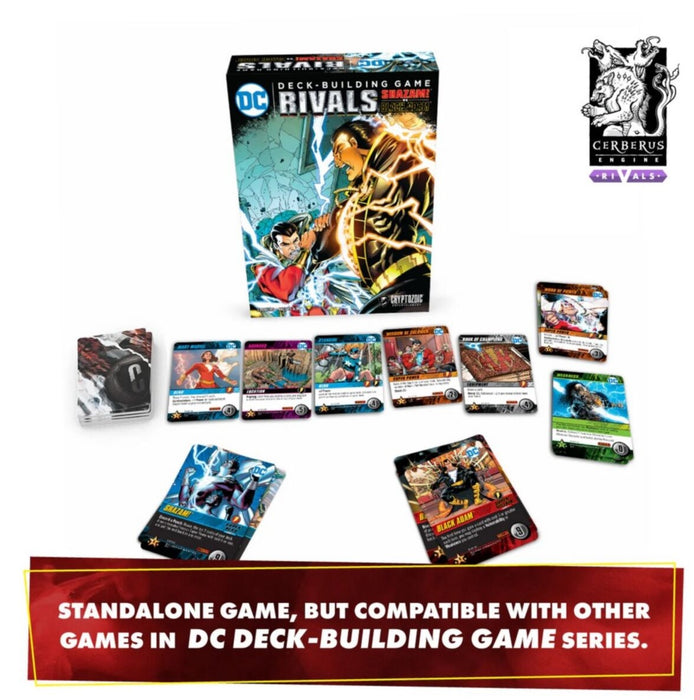 DC Deck Building Game Rivals Shazam! vs Black Adam