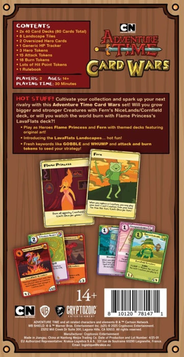 Adventure Time Card Wars Collectors Pack Flame Princess vs. Fern