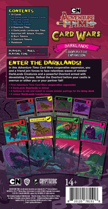 Adventure Time Card Wars DarkLands Cooperative Expansion