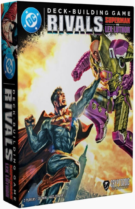 DC Comics Deck-Building Game Rivals Superman vs. Lex Luthor