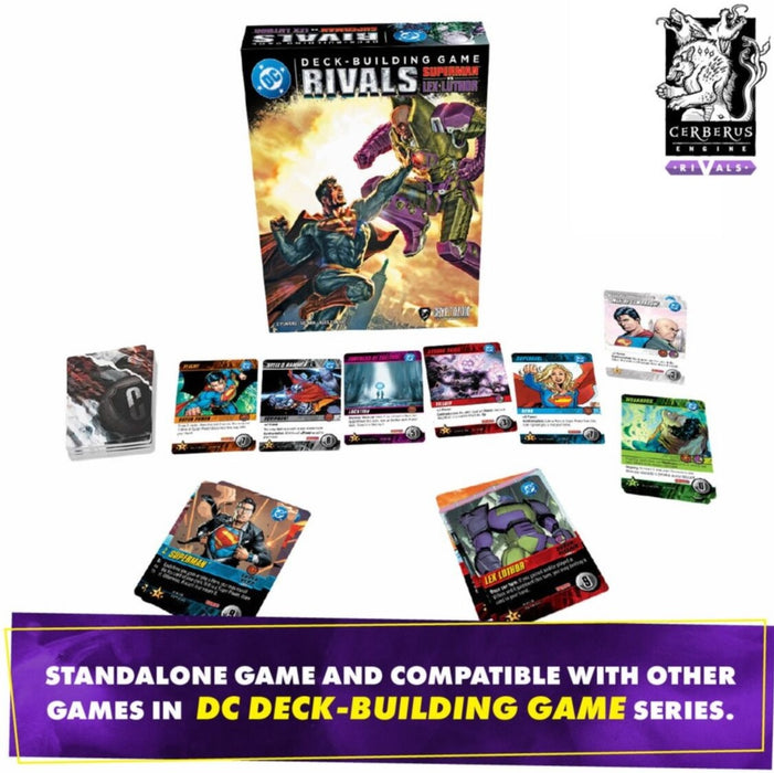 DC Comics Deck-Building Game Rivals Superman vs. Lex Luthor