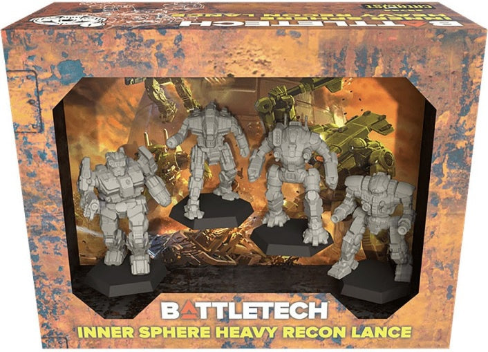 BattleTech Inner Sphere Heavy Recon Lance ForcePack