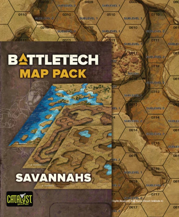 BattleTech MapPack Savannah