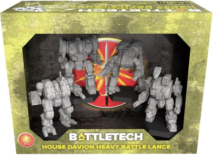 BattleTech House Davion Heavy Battle Lance ForcePack