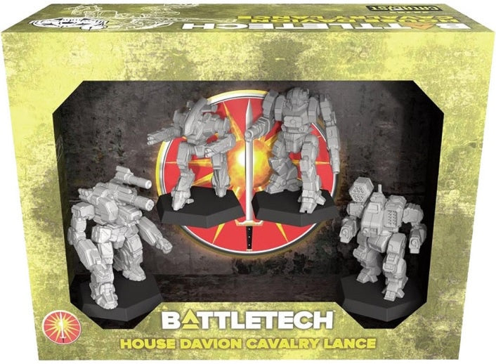 Battletech House Davion Cavalry Lance