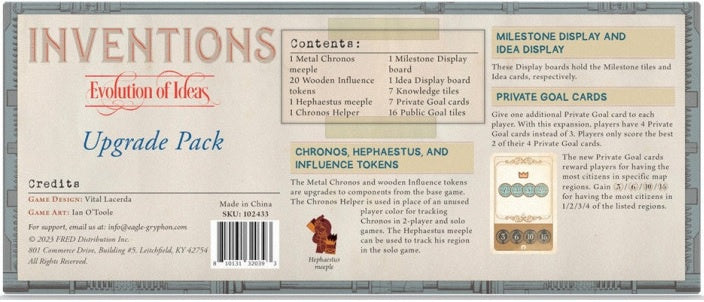 Inventions Evolution of Ideas Upgrade Pack
