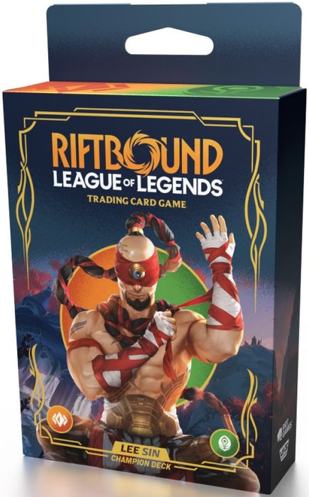 Riftbound: League of Legends TCG Champion Deck Origins Lee Sin