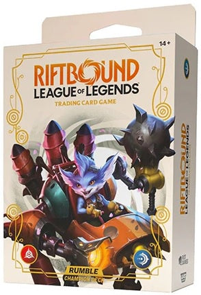 Riftbound League of Legends TCG Spiritforged Rumble Champion Deck